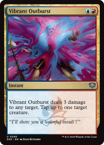Image for Vibrant Outburst (240) [Secrets of Strixhaven] - Magic: The Gathering
