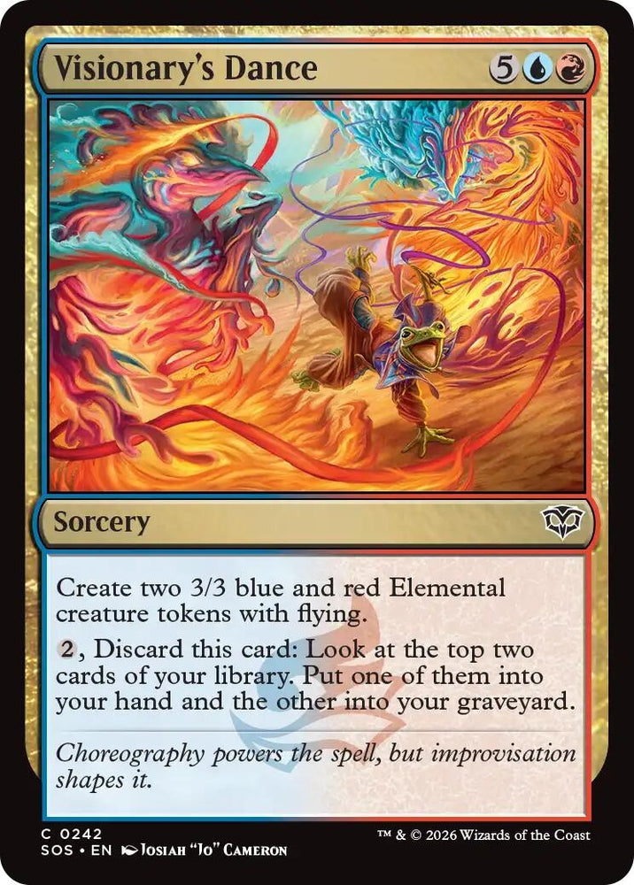Image for Visionary's Dance (242) [Secrets of Strixhaven] - Magic: The Gathering