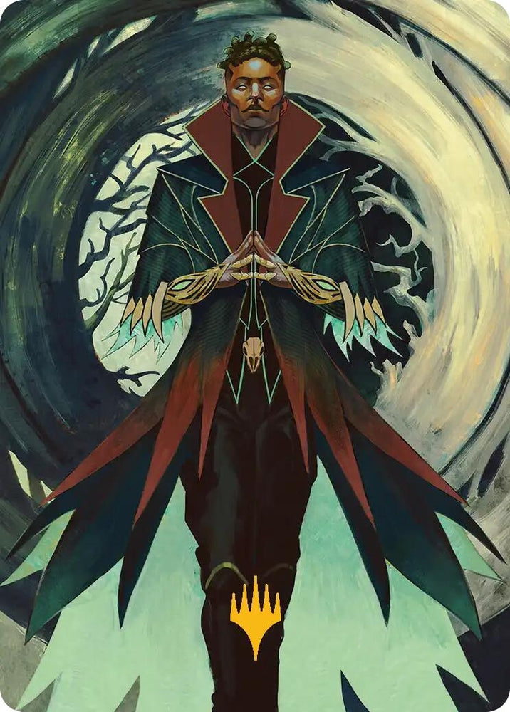 Image for Professor Dellian Fel Art Card (Gold-Stamped Planeswalker Symbol) (28) [Secrets of Strixhaven] - Magic: The Gathering