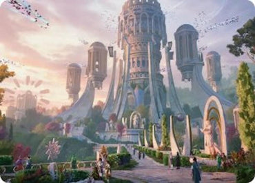 Command Tower Art Card (39) [Secrets of Strixhaven]