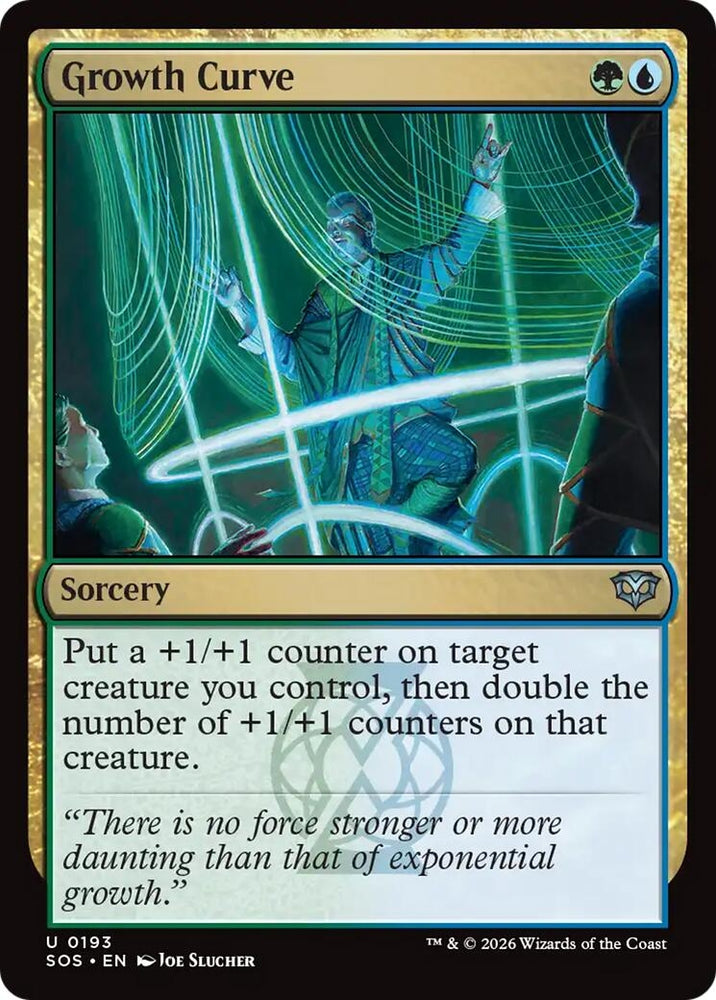 Image for Growth Curve (193) [Secrets of Strixhaven] - Magic: The Gathering