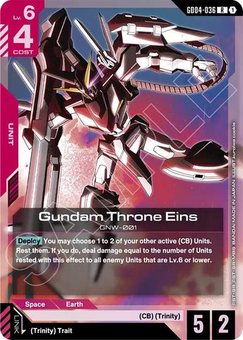 Image for Gundam Throne Eins (GD04-036) [Phantom Aria] - Gundam Card Game