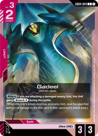 Image for Gadeel (GD04-044) [Phantom Aria] - Gundam Card Game