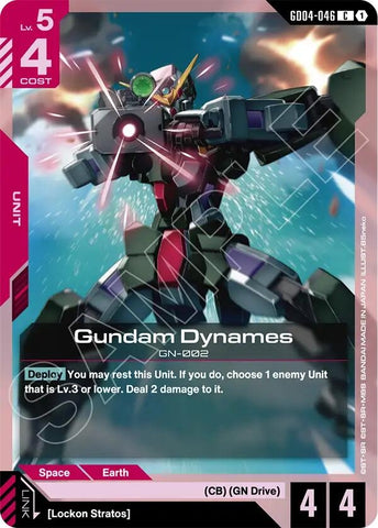 Image for Gundam Dynames (GD04-046) [Phantom Aria] - Gundam Card Game