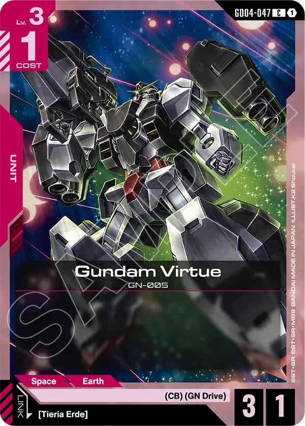 Image for Gundam Virtue (GD04-047) [Phantom Aria] - Gundam Card Game