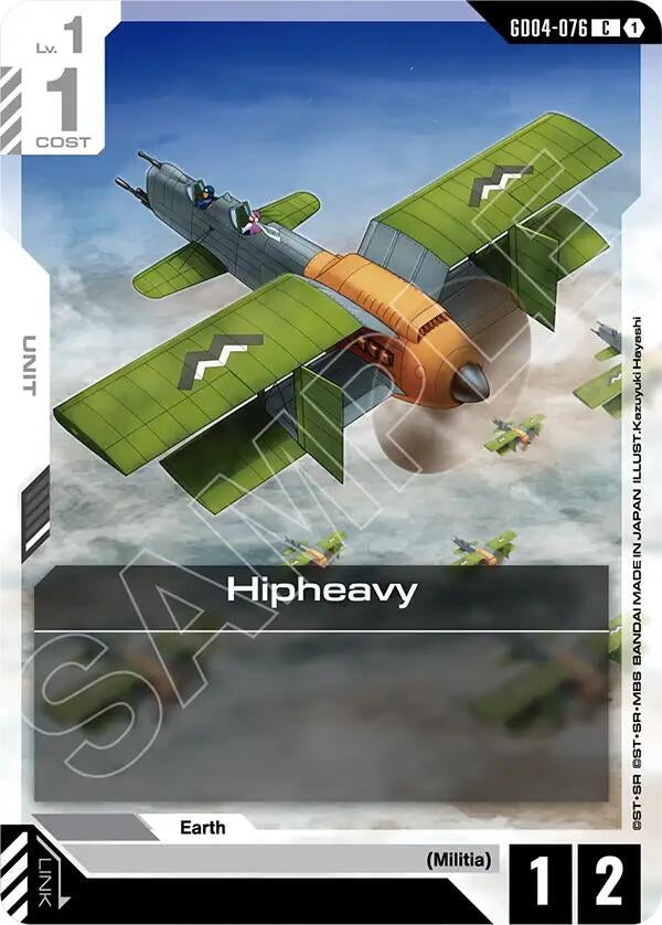 Image for Hipheavy (GD04-076) [Phantom Aria] - Gundam Card Game