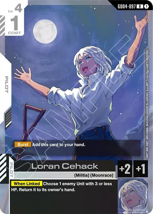 Image for Loran Cehack (GD04-097) [Phantom Aria] - Gundam Card Game