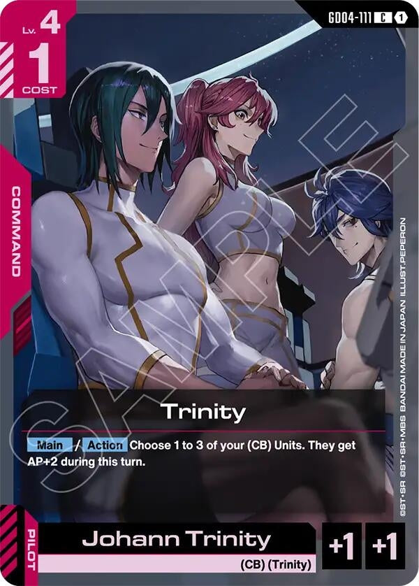 Image for Trinity (GD04-111) [Phantom Aria] - Gundam Card Game