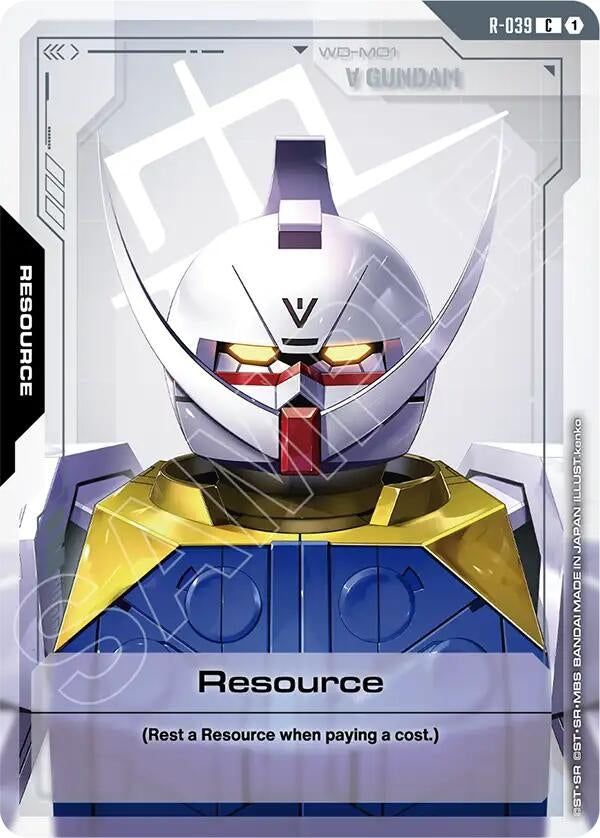 Image for Resource (R-039) (R-039) [Phantom Aria] - Gundam Card Game