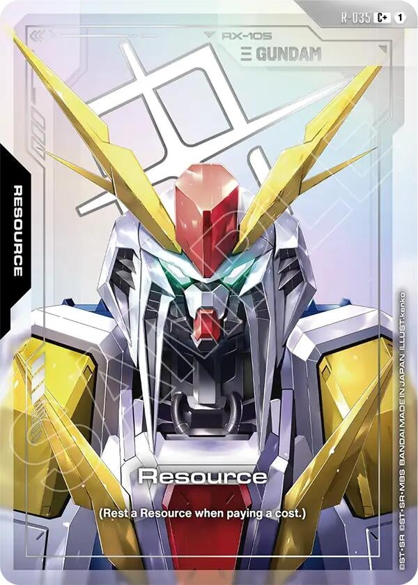 Image for Resource (R-035) (C+) (R-035) [Phantom Aria] - Gundam Card Game