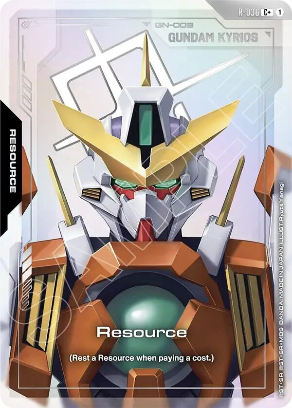 Image for Resource (R-036) (C+) (R-036) [Phantom Aria] - Gundam Card Game