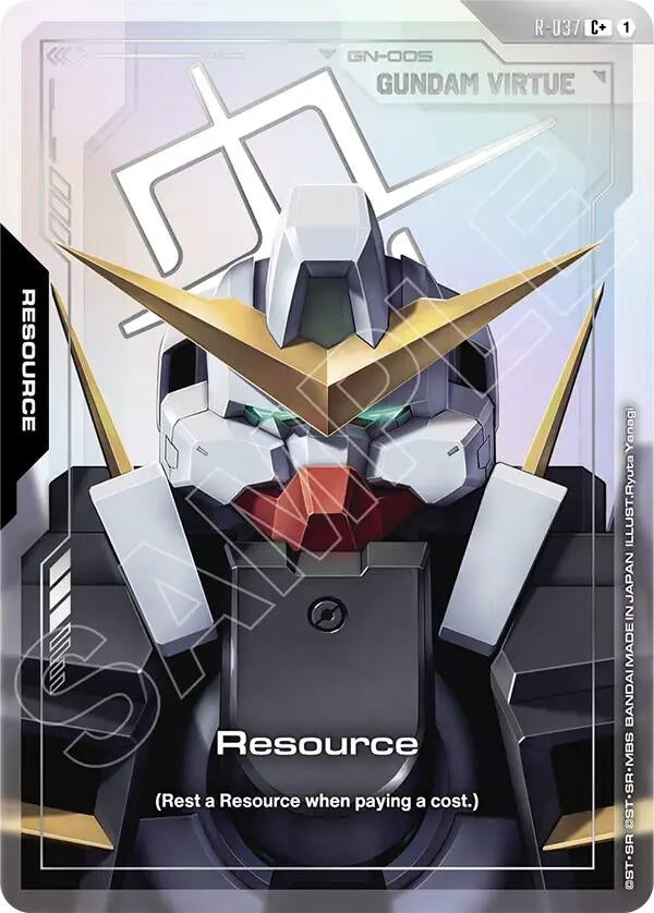 Image for Resource (R-037) (C+) (R-037) [Phantom Aria] - Gundam Card Game