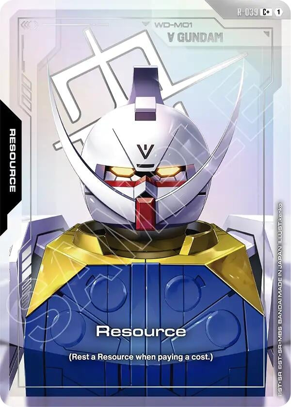 Image for Resource (R-039) (C+) (R-039) [Phantom Aria] - Gundam Card Game