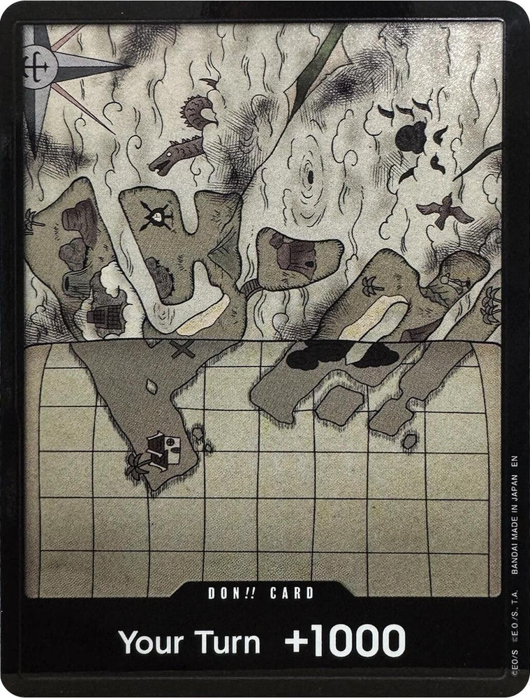 Image for DON!! Card (Sky Island Map) (Double Pack Set Vol. 10) [Adventure on Kami's Island] - One Piece Card Game