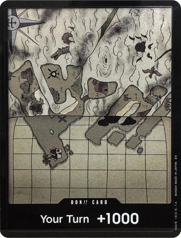 Image for DON!! Card (Sky Island Map) (Double Pack Set Vol. 10) [Adventure on Kami's Island] - One Piece Card Game