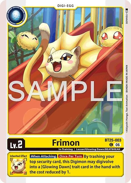 Image for Frimon (BT25-003 C) [Dual Revolution] - Digimon Card Game