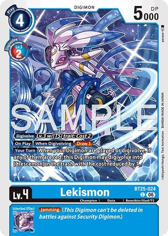 Image for Lekismon (BT25-024 C) [Dual Revolution] - Digimon Card Game