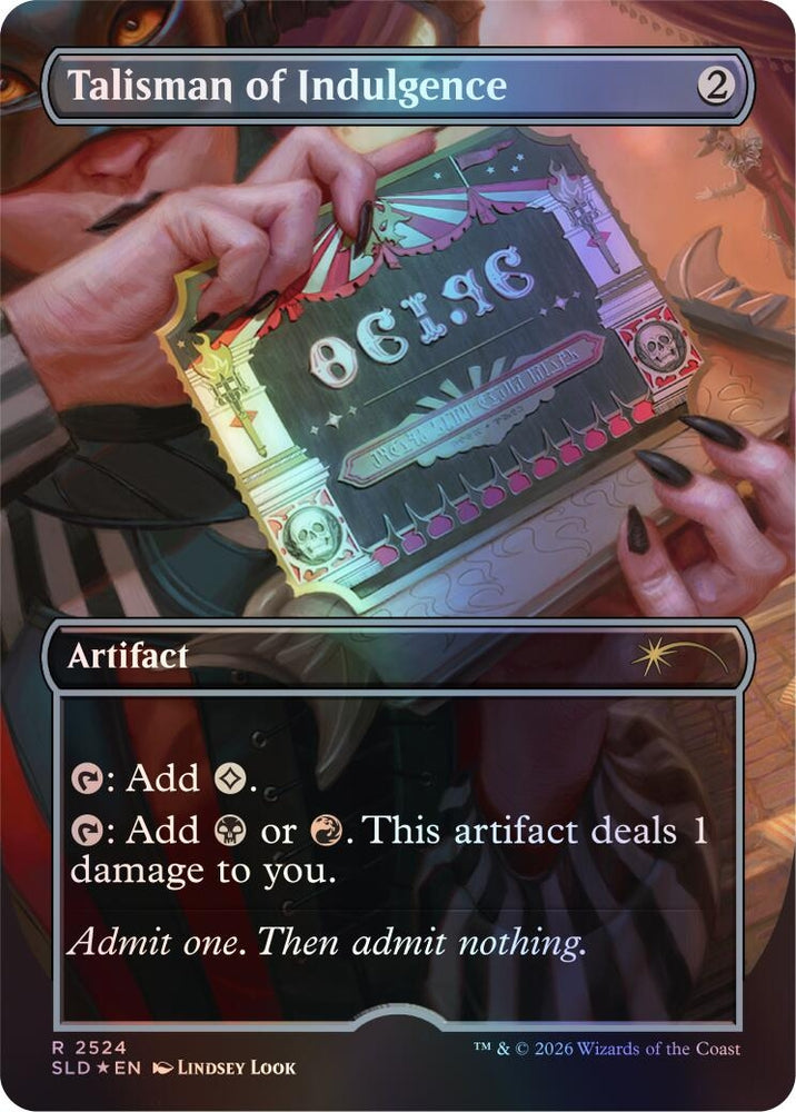 Talisman of Indulgence (2524) [Secret Lair Drop Series]