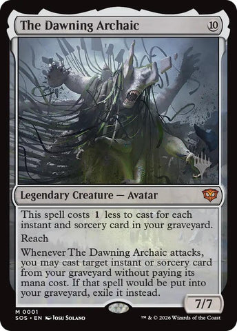 Image for The Dawning Archaic (1) [Secrets of Strixhaven] - Magic: The Gathering