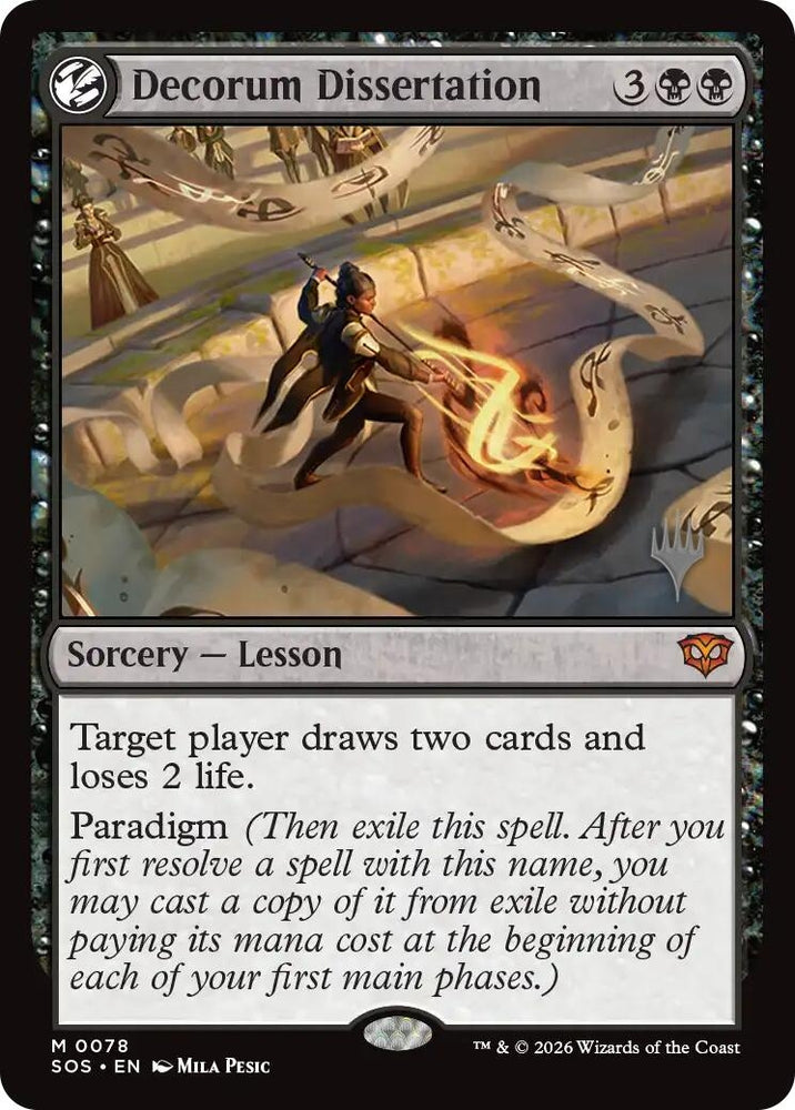 Image for Decorum Dissertation (78) [Secrets of Strixhaven] - Magic: The Gathering