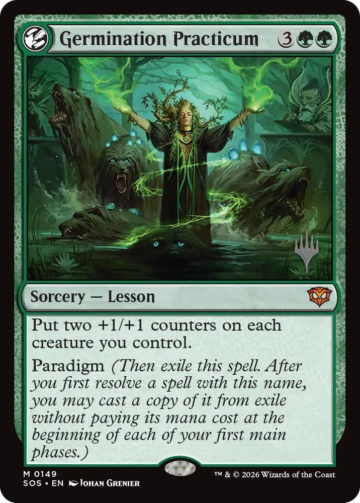 Image for Germination Practicum (149) [Secrets of Strixhaven] - Magic: The Gathering
