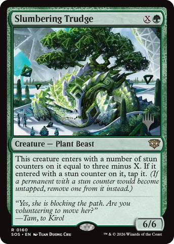 Image for Slumbering Trudge (160) [Secrets of Strixhaven] - Magic: The Gathering