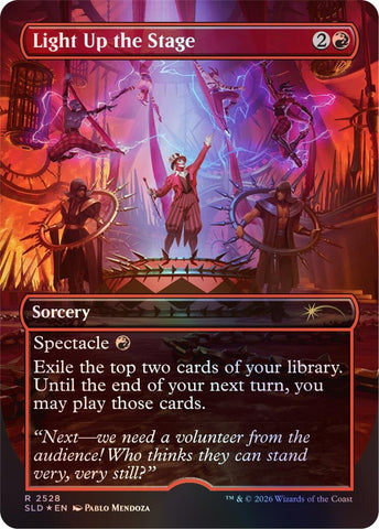 Image for Light Up the Stage (2528) [Secret Lair Drop Series] - Magic: The Gathering