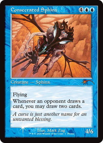 Image for Consecrated Sphinx (Retro Frame) (1) [MagicFest Cards] - Magic: The Gathering