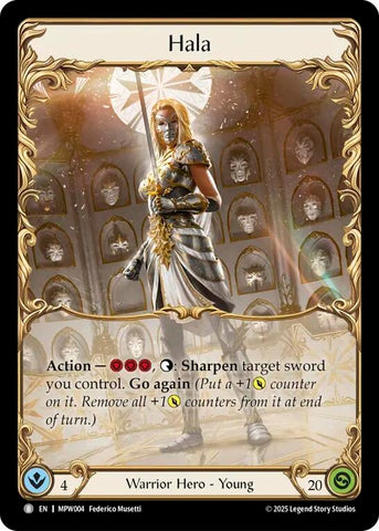 Image for Hala (MPW004) [Mastery Pack Warrior] (MPW) - Flesh and Blood TCG
