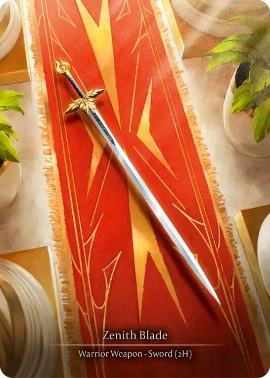 Image for Zenith Blade (Marvel) (MPW005) [Mastery Pack Warrior] (MPW) - Flesh and Blood TCG