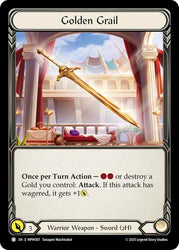 Image for Golden Grail (MPW007) [Mastery Pack Warrior] (MPW) - Flesh and Blood TCG