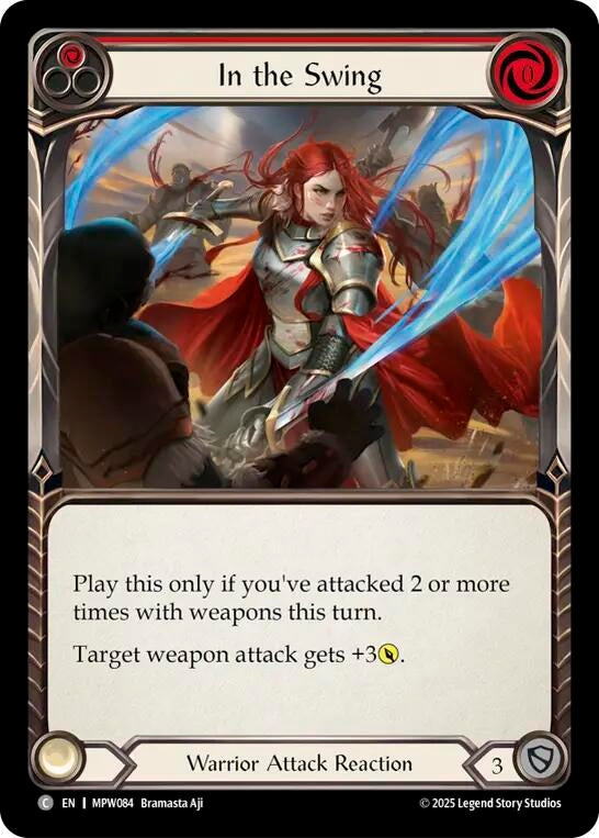 Image for In the Swing (MPW084) [Mastery Pack Warrior] (MPW) - Flesh and Blood TCG