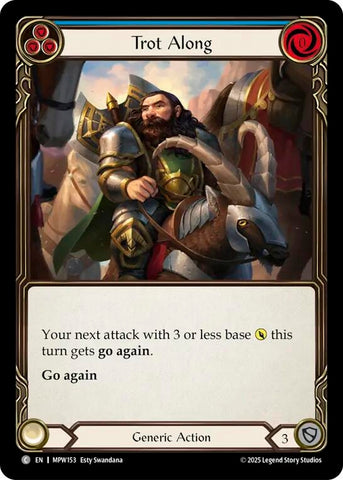 Image for Trot Along (MPW153) [Mastery Pack Warrior] (MPW) - Flesh and Blood TCG