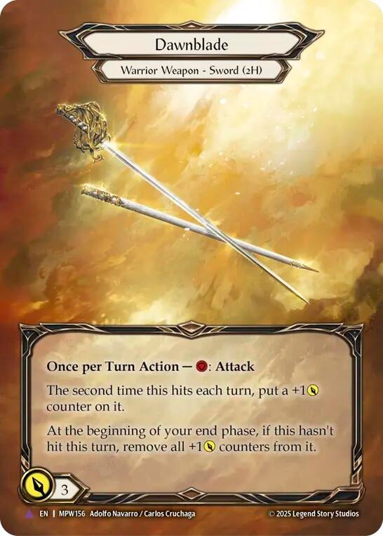 Image for Dawnblade (Marvel) (MPW156) [Mastery Pack Warrior] (MPW) - Flesh and Blood TCG