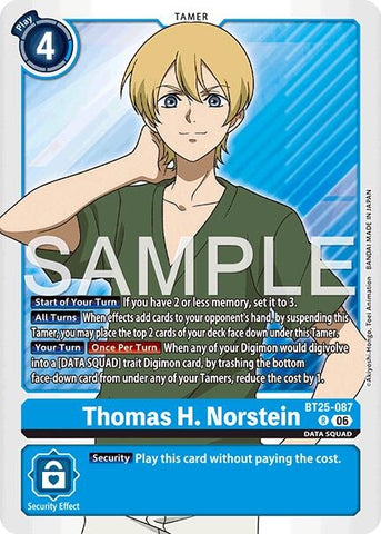Image for Thomas H. Norstein (BT25-087 R) [Dual Revolution] - Digimon Card Game