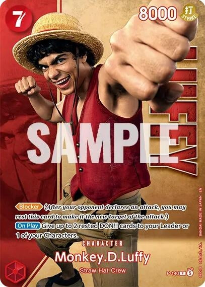 Image for Monkey.D.Luffy - P-140 (Premium Card Collection -Live Action Edition Vol.2 Straw Hat Crew-) (P-140) [One Piece Promotion Cards] (OP-PR) - One Piece Card Game