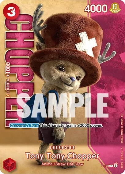 Image for Tony Tony.Chopper - P-138 (Premium Card Collection -Live Action Edition Vol.2 Straw Hat Crew-) (P-138) [One Piece Promotion Cards] (OP-PR) - One Piece Card Game