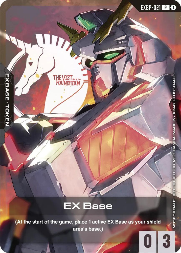 Image for EX Base (EXBP-021) (Starter Deck Battle Event) (EXBP-021) [Promotional EX Base Tokens] - Gundam Card Game