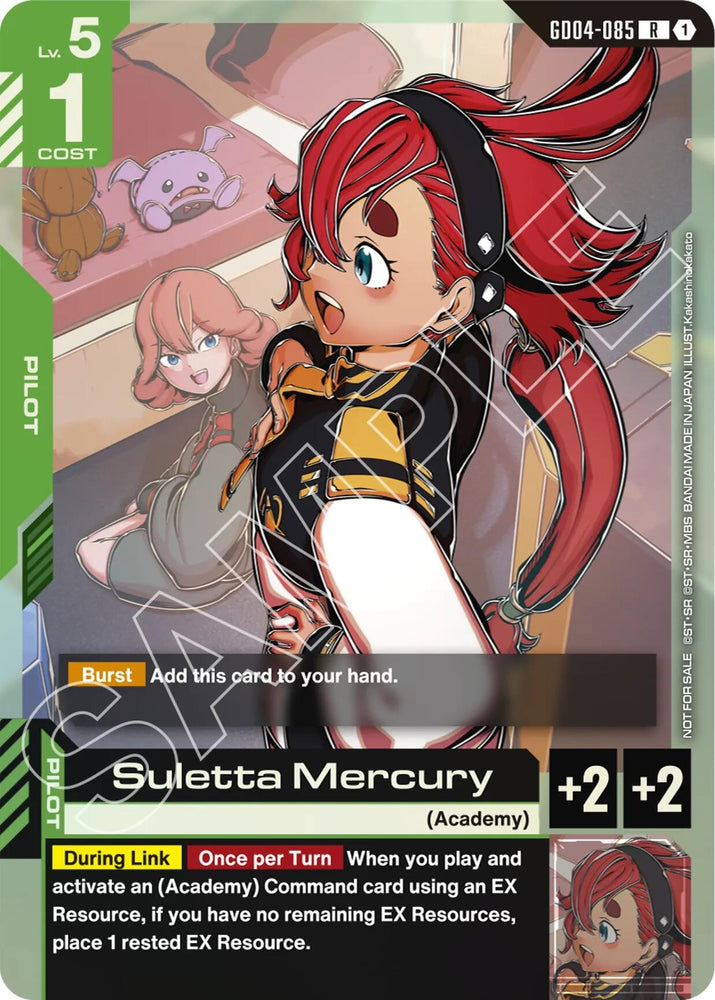 Image for Suletta Mercury (GD04 Release Event) (GD04-085) [Gundam Promotional Cards] - Gundam Card Game