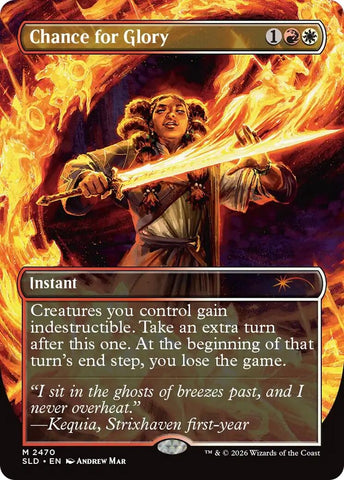 Image for Chance for Glory (2470) [Secret Lair Drop Series] - Magic: The Gathering