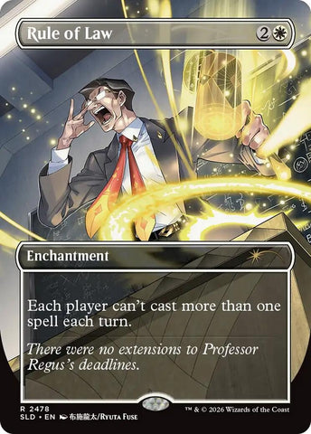 Image for Rule of Law (2478) [Secret Lair Drop Series] - Magic: The Gathering