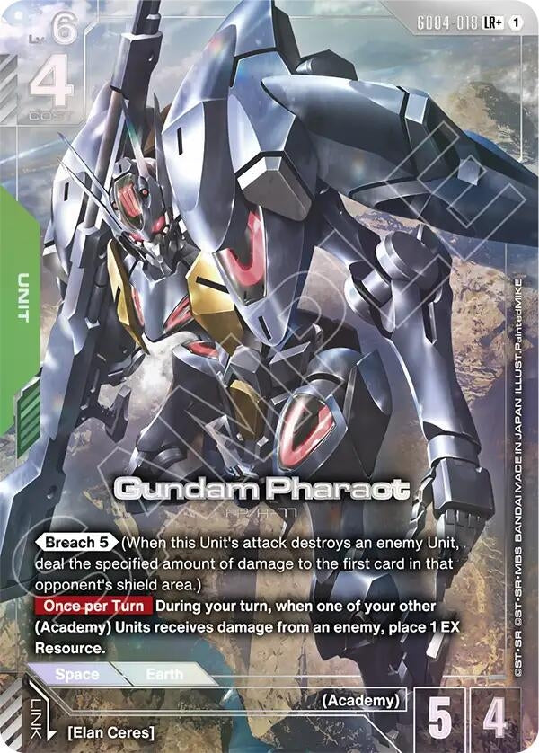 Image for Gundam Pharact (LR+) (GD04-018) [Phantom Aria] - Gundam Card Game