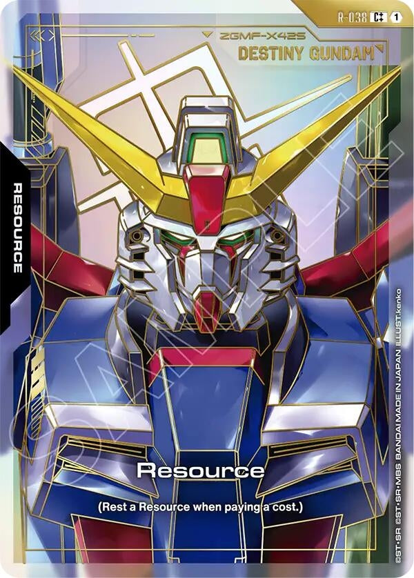 Image for Resource (R-038) (C++) (R-038) [Phantom Aria] - Gundam Card Game