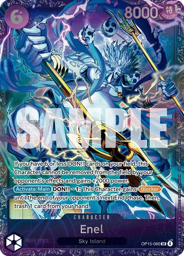 Image for Enel (Treasure Cup May 2026) [One Piece Promotion Cards] - One Piece Card Game