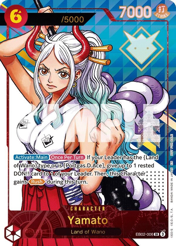 Image for Yamato (Serial Numbered) (EB02-006) [One Piece Promotion Cards] - One Piece Card Game