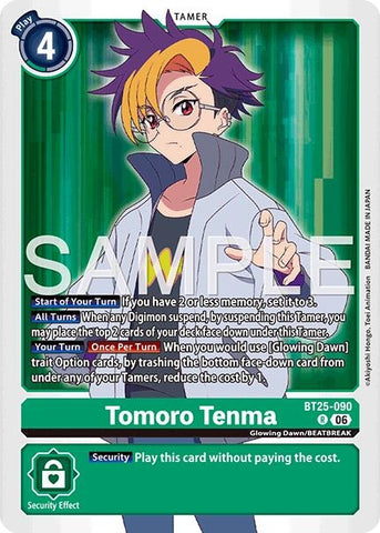 Image for Tomoro Tenma (BT25-090 R) [Dual Revolution] - Digimon Card Game