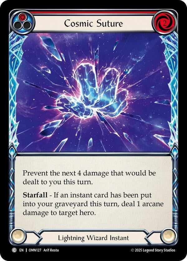 Image for Cosmic Suture (Red) (OMN127) [Omens of the Third Age] - Flesh and Blood TCG
