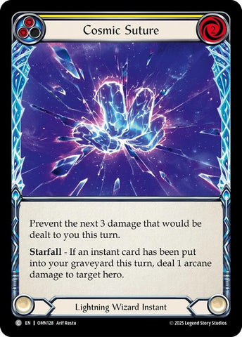 Image for Cosmic Suture (Yellow) (OMN128) [Omens of the Third Age] - Flesh and Blood TCG