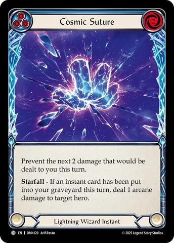 Image for Cosmic Suture (Blue) (OMN129) [Omens of the Third Age] - Flesh and Blood TCG