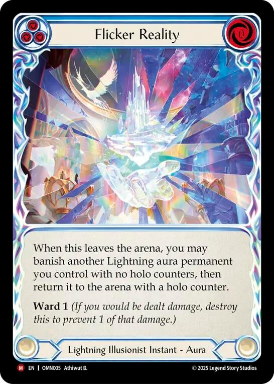 Image for Flicker Reality (OMN005) [Omens of the Third Age] - Flesh and Blood TCG